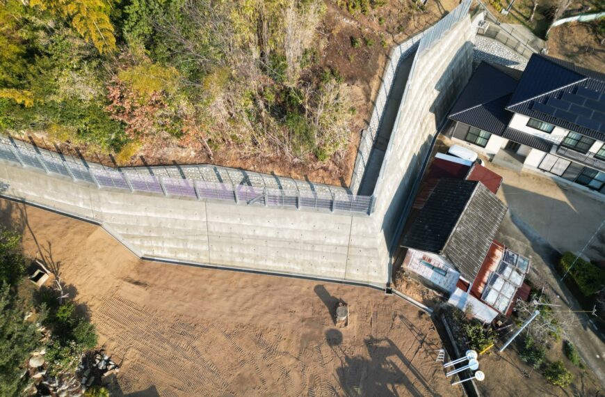 防補急砂第９号の１　他　（急）沢津地区　急傾斜地崩壊対策工事